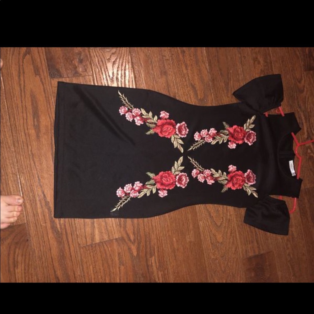 Short off the shoulder dress